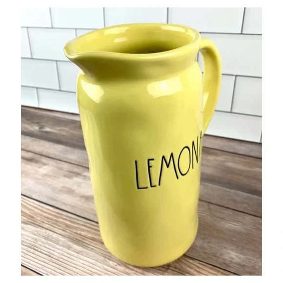 NEW Rae Dunn Yellow Lemonade Pitcher 🍋 - Picture 3 of 4